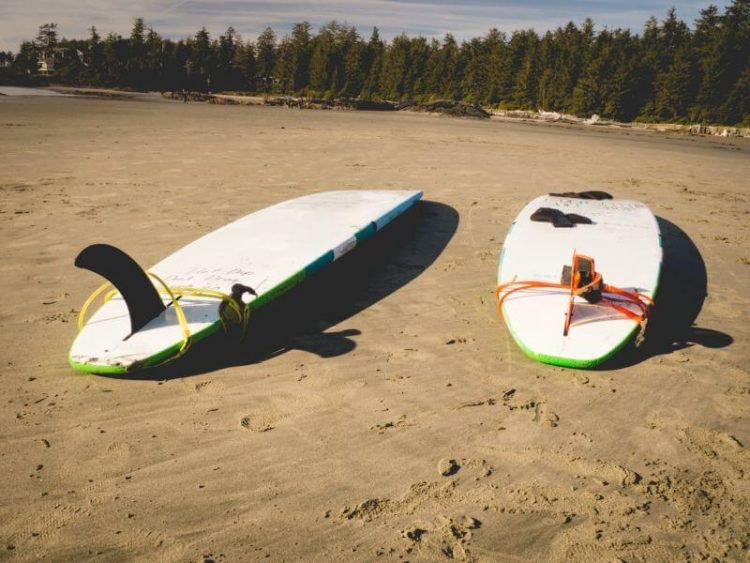 Vancouver Island Surfing Chesterman Beach Tofino